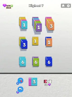 Color Solitaire 3D android App screenshot 3