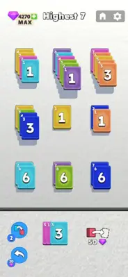 Color Solitaire 3D android App screenshot 8